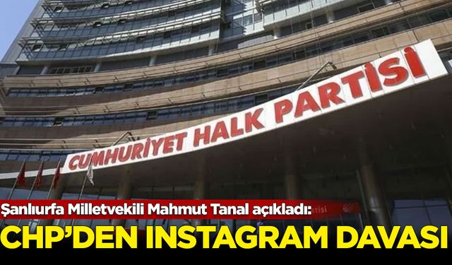 CHP'den Instagram davası