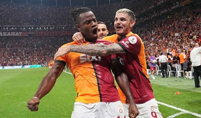 Galatasaray lige galibiyetle başladı: 2-1