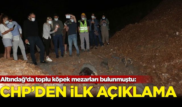 CHP'den Altındağ'daki köpek mezarlarına ilişkin açıklama