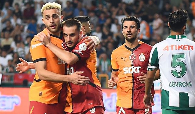 Galatasaray Konya'dan 3 puanla döndü