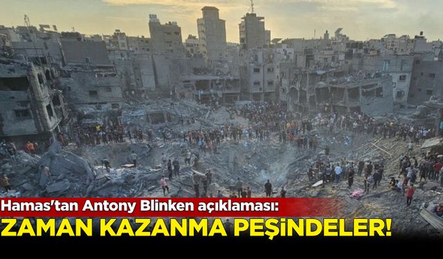 Hamas: ABD, İsrail’in soykırımı sürdürmesi için zaman kazanma peşinde