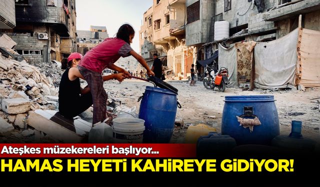 Hamas heyeti bugün ateşkes müzakereleri için Kahire’ye gidiyor