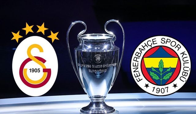 Fenerbahçe ve Galatasaray'ın Avrupa'daki rakipleri belli oldu!