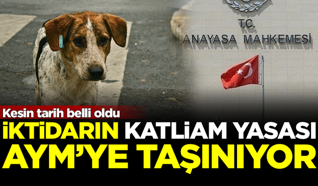 CHP'nin 'Katliam Yasası'nı AYM'ye taşıyacağı tarih belli oldu