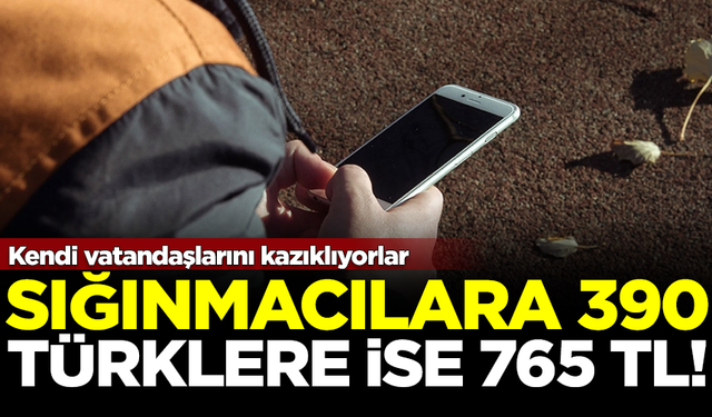 İnternet fiyatlarında skandal! GSM şirketleri Türkleri kazıklıyor: Sığınmacılara 390, Türklere ise 765 TL