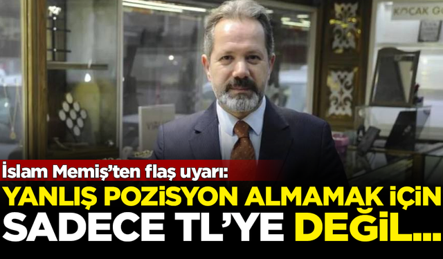 İslam Memiş'ten flaş uyarı: Yanlış pozisyon almamak için sadece...