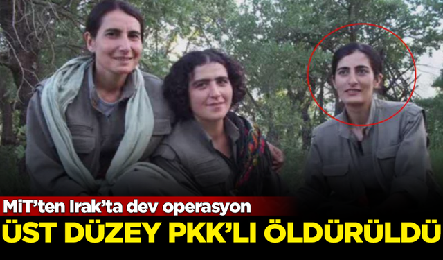 MİT'ten Irak'ta dev operasyon! Üst düzey PKK'lı terörist öldürüldü