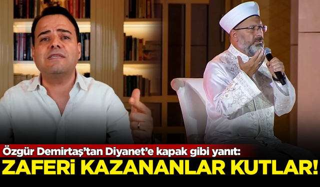 Özgür Demirtaş'tan Diyanet'e kapak gibi 30 Ağustos yanıtı: Zaferi kazananlar kutlar!