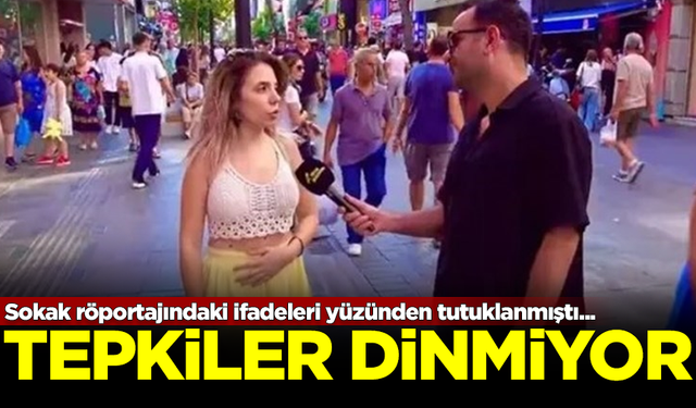 Sokak röportajındaki ifadeleri yüzünden tutuklandı! Tepkiler dinmiyor