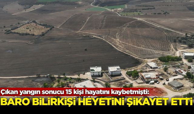 Diyarbakır Barosu, 15 kişinin öldüğü yangının çıkış nedenini araştıran bilirkişi heyetini şikayet etti