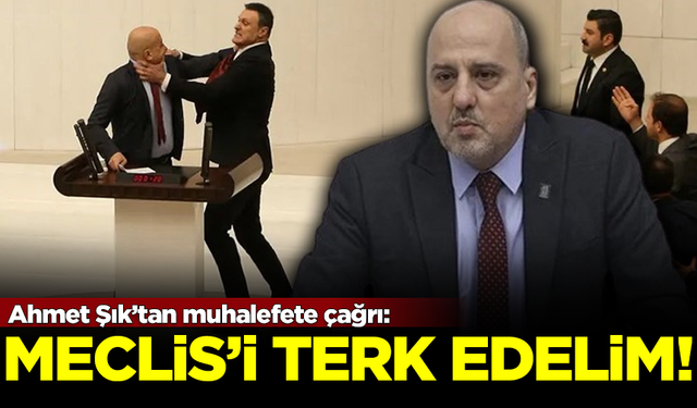 Ahmet Şık'tan muhalefete çağrı: Hep birlikte Meclis'i terk edelim!