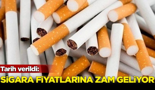 Sigara fiyatlarına yine zam geliyor: Tarih verildi