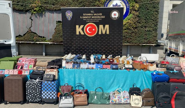 İstanbul'da dev "sahte ürün" operasyonu! Tam 54 milyon TL