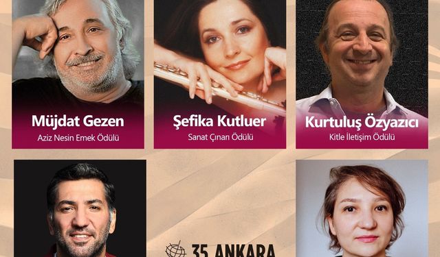 35'inci Ankara Film Festivali'nde Müjdat Gezen, Şefika Kutluer ve Kurtuluş Özyazıcı’ya Onur Ödülü