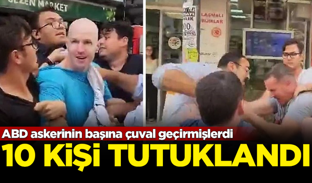 İzmir'de ABD askerinin başına çuval geçiren 10 TGB'li tutuklandı