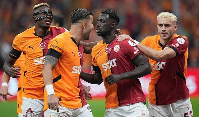 Galatasaray evinde Rizespor'u farklı mağlup etti: 5-0