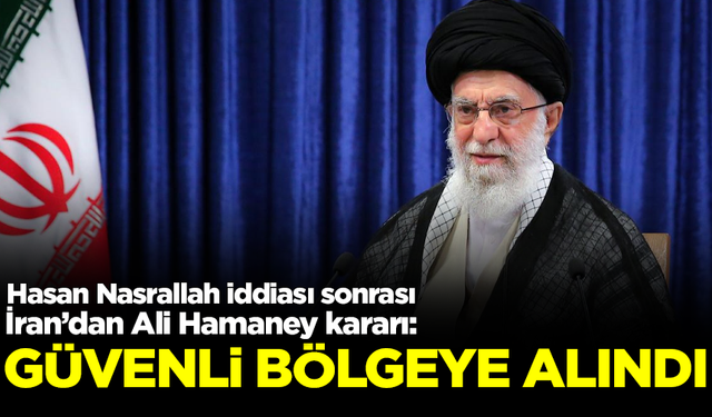 'Hasan Nasrallah öldü' iddiası sonrası İran'dan 'Ali Hamaney' kararı! Güvenli bölgeye alındı