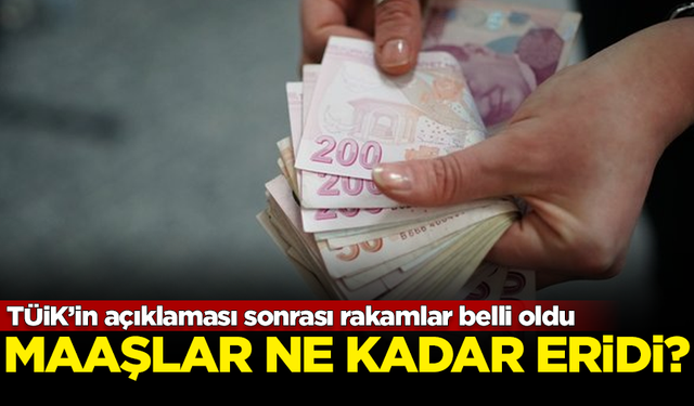 2024 yılının ilk 8 ayında maaşlar ne kadar eridi?