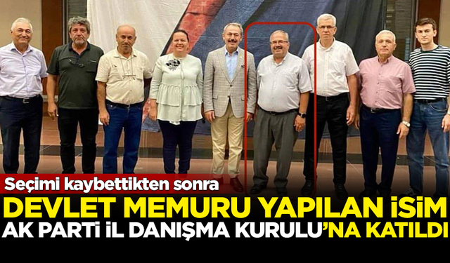 Seçimi kaybedince devlet memuru yapılan isim, AKP Danışma Kurulu'na katıldı