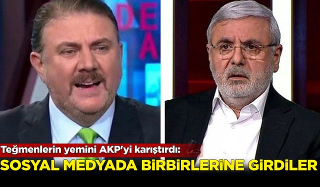 Teğmenlerin yemini AKP'yi karıştırdı: Sosyal Medyada birbirlerine girdiler