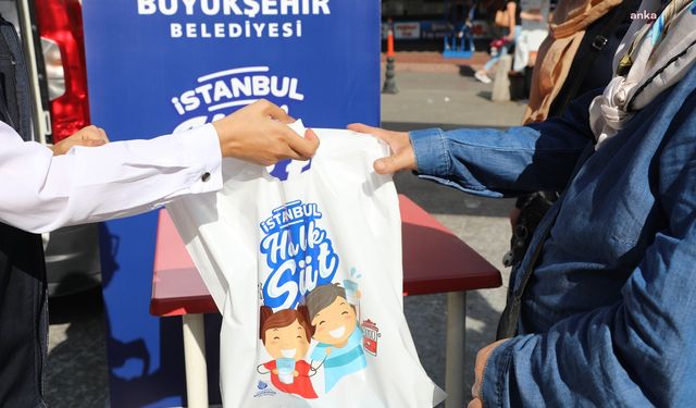 İBB, Dünya Okul Sütü Günü’nde 39 ilçede 70 bin 38 paket süt dağıttı