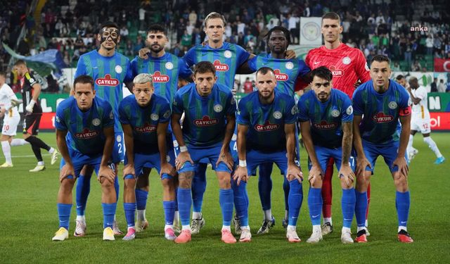 Rizespor, 5 maç sonra galibiyetle tanıştı!