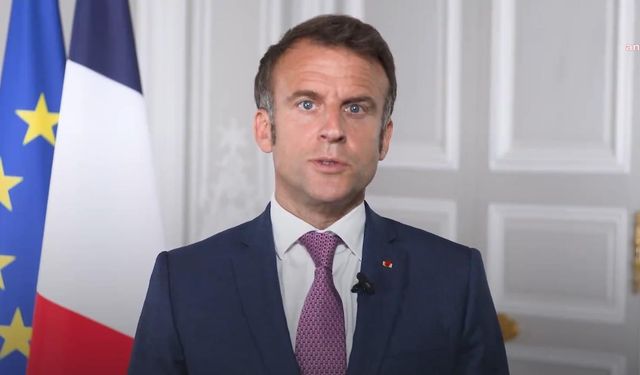 Macron, İsrail’e silah sevkiyatının durdurulması çağrısında bulundu