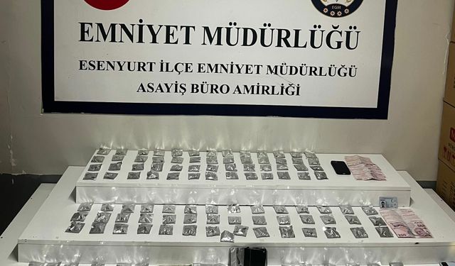 Esenyurt'ta uyuşturucu operasyonu: 2 tutuklama