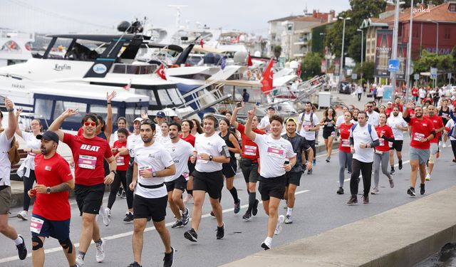 Boğaz’ın en renkli koşu etkinliği “Bosphorun” yoğun katılımla gerçekleşti