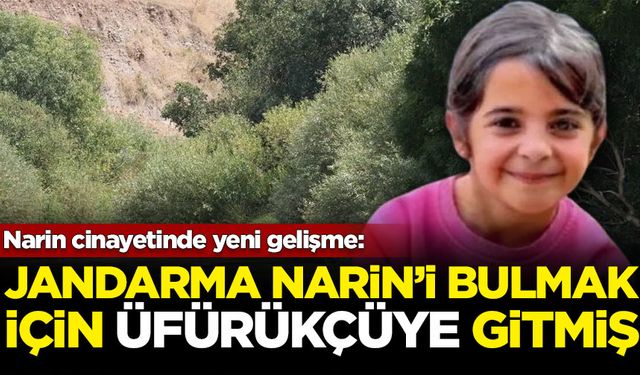 Narin cinayetinde yeni gelişme: Jandarma Narin'i bulmak için üfürükçüye gitmiş