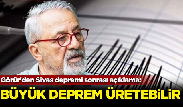 Prof. Dr. Naci Görür'den Sivas depremi sonrası açıklama: Büyük deprem üretebilir