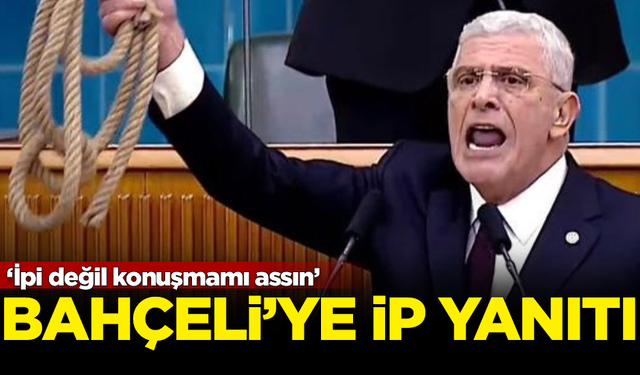 Müsavat Dervişoğlu'ndan Devlet Bahçeli'ye 'ip' yanıtı