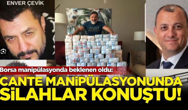 Cante manipülasyonunda silahlar konuştu