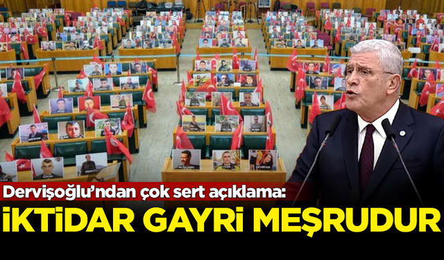 Dervişoğlu'ndan sert açıklama: İktidardakiler gayri meşrudur!