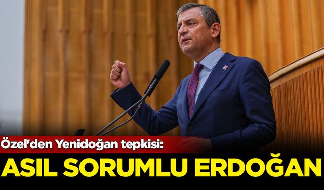 Özel'den Yenidoğan tepkisi: Asıl sorumlu Erdoğan