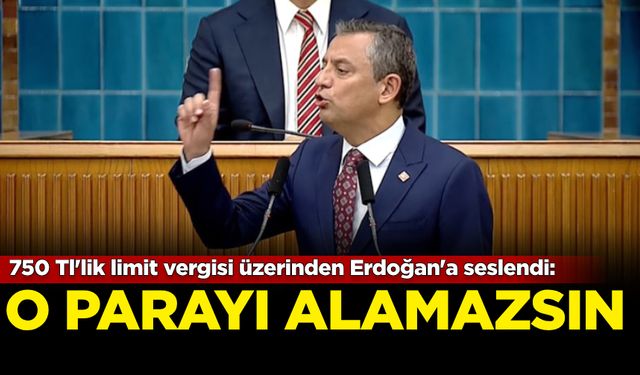 750 TL'lik limit vergisi üzerinden Erdoğan'a seslendi: O parayı alamazsın!