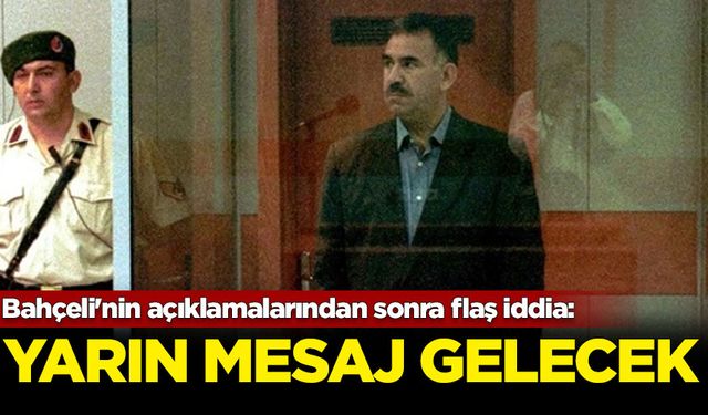 Bahçeli'nin açıklamalarından sonra flaş iddia: Yarın mesaj gelecek