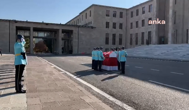 Eski CHP İstanbul Milletvekili Çengel için TBMM'de cenaze töreni düzenlendi