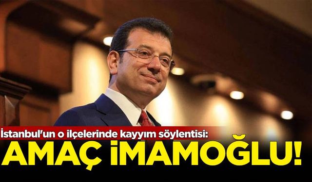 İstanbul'un o ilçelerinde kayyım söylentisi: Amaç İmamoğlu!