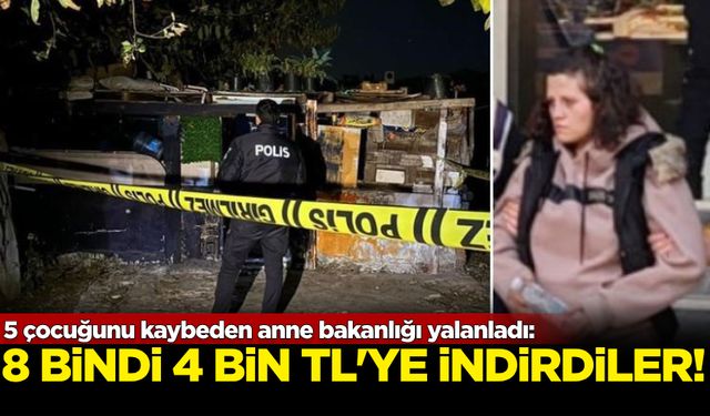 Bakanlık 110 bin lira yardım yapıldığını açıklamıştı: 5 çocuğunu kaybeden anne yalanladı