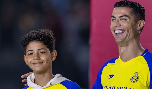 Ronaldo’nun emekli olmaya niyeti yok! Oğluyla birlikte…