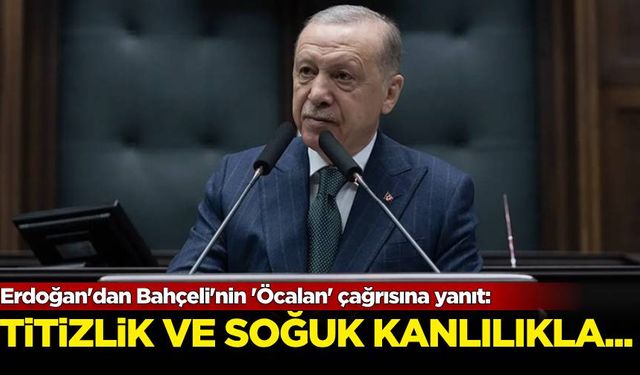 Erdoğan'dan Bahçeli'nin 'Öcalan' çağrısına yanıt: