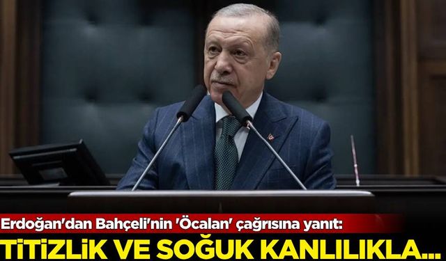 Erdoğan'dan Bahçeli'nin 'Öcalan' çağrısına yanıt: