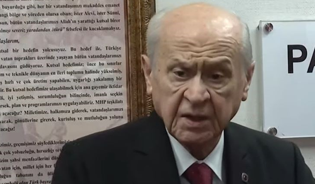 Gazeteciler Cemiyeti'nden, gazeteciyi azarlayan Bahçeli'ye tepki