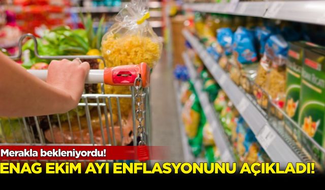 ENAG ekim ayı enflasyonunu açıkladı