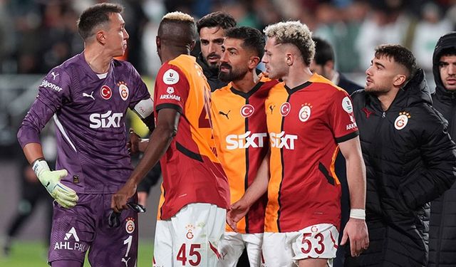 Galatasaray'da oyuncular arasında kısa süreli gerginlik