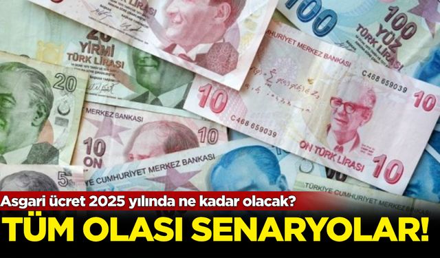 Asgari ücret 2025 yılında ne kadar olacak? Tüm olası senaryolar...