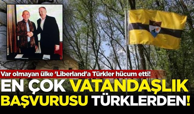 Var olmayan ülke 'Liberland'a Türkler hücum etti! En çok vatandaşlık başvurusu Türkiye'den