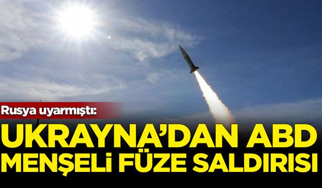 Ukrayna’dan ABD menşeli uzun menzilli ATACMS füzeleriyle Rusya topraklarına ilk saldırı