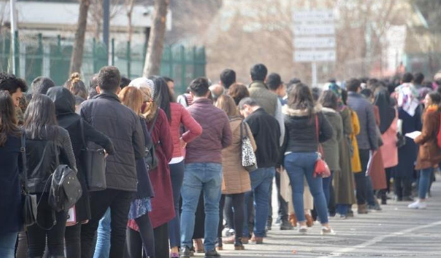 TÜİK, üçüncü çeyrek işsizlik rakamlarını açıkladı